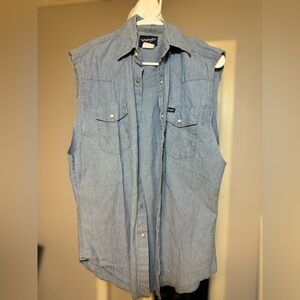 Wrangler Denim Sleeveless shirt
